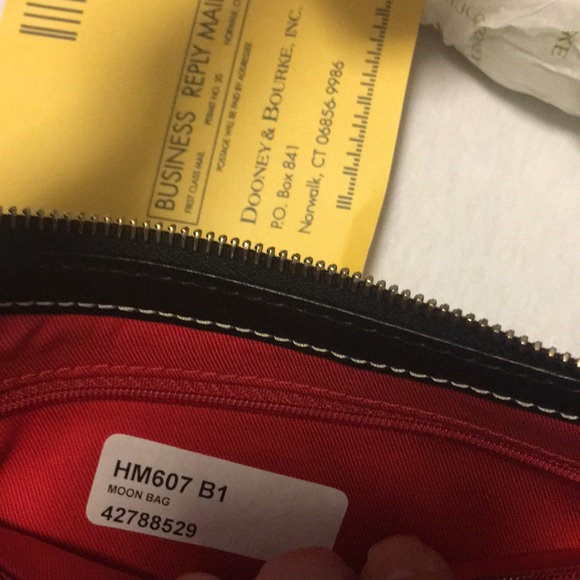 Dooney and Bourk Canvas & Leather Bag - Picture 5 of 8